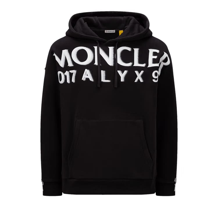 Moncler Genius x 1017 ALYX 9SM Logo Hoodie Black