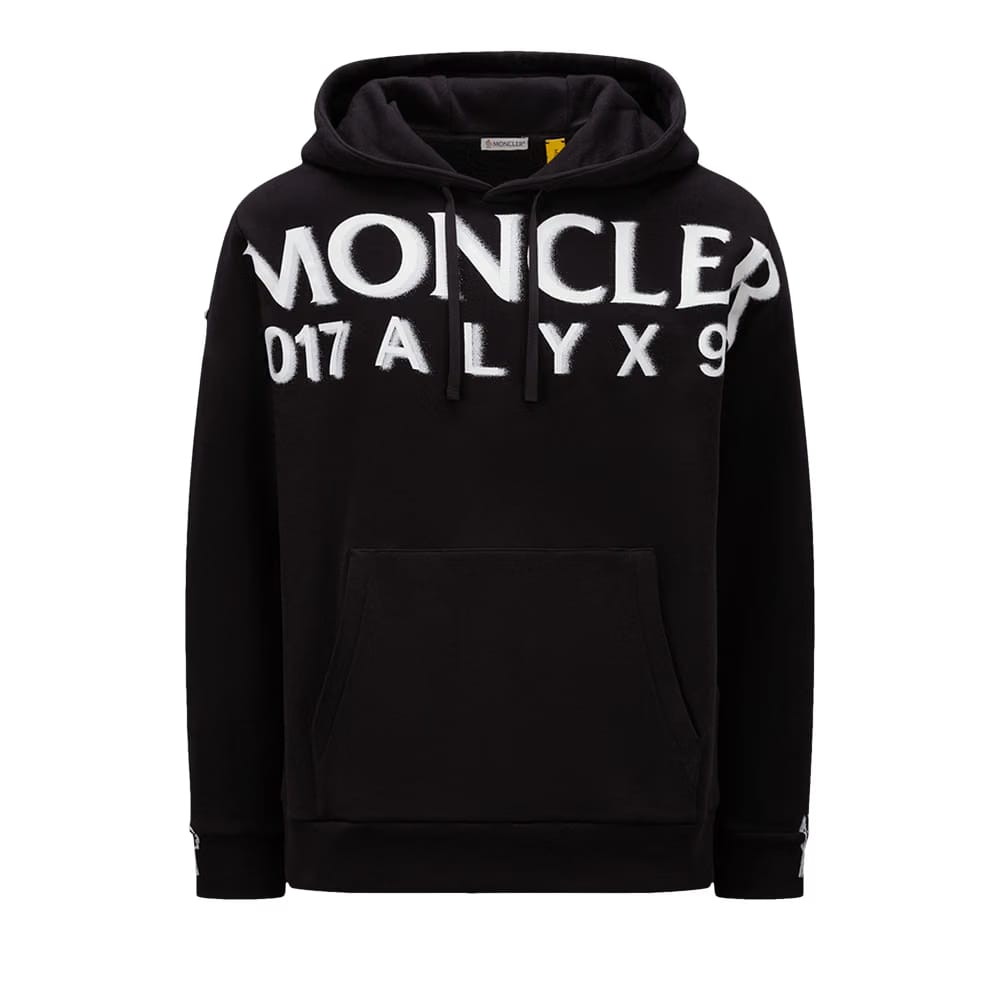 Moncler Genius x 1017 ALYX 9SM Logo Hoodie Black