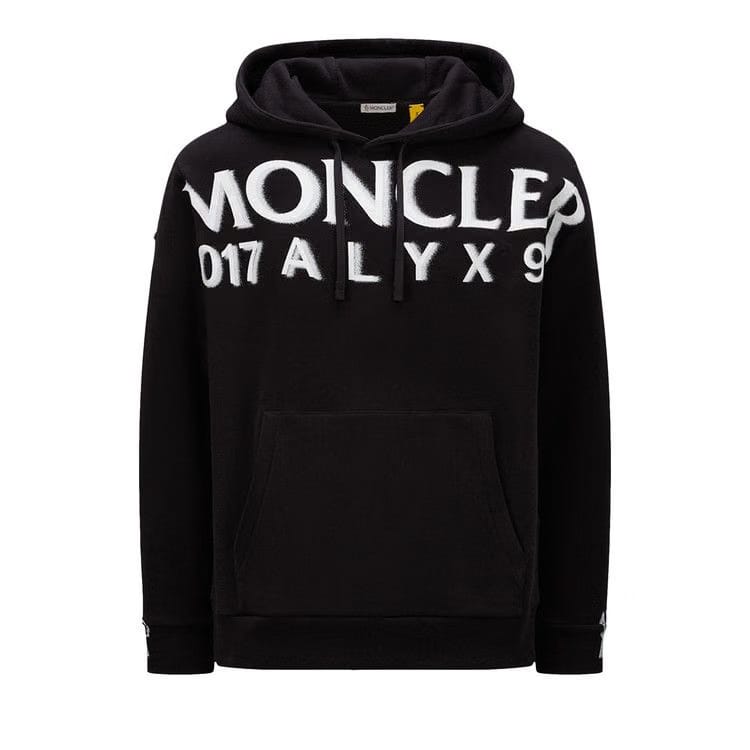 Moncler Genius x 1017 ALYX 9SM Logo Hoodie Black