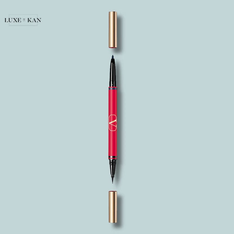 Valentino Beauty Twin Liner Double-Ended Eyeliner Black and Rosso 0.5ml