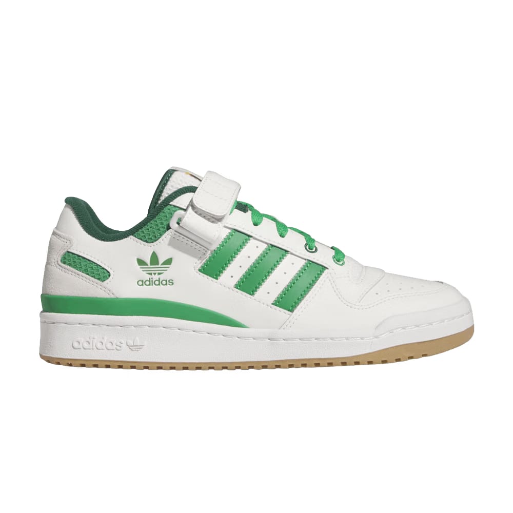 Forum Low White Green Gum