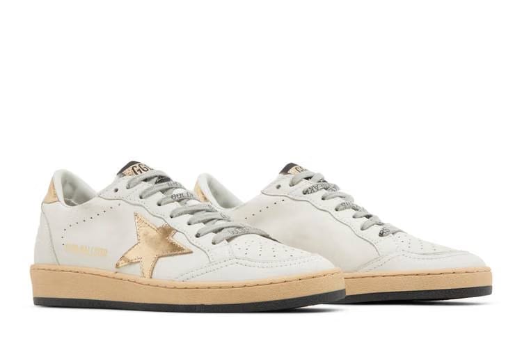 Golden Goose Wmns Ballstar 'Milk Gold'