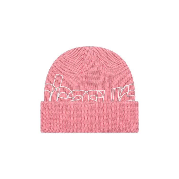 Pleasures Outline Beanie Pink