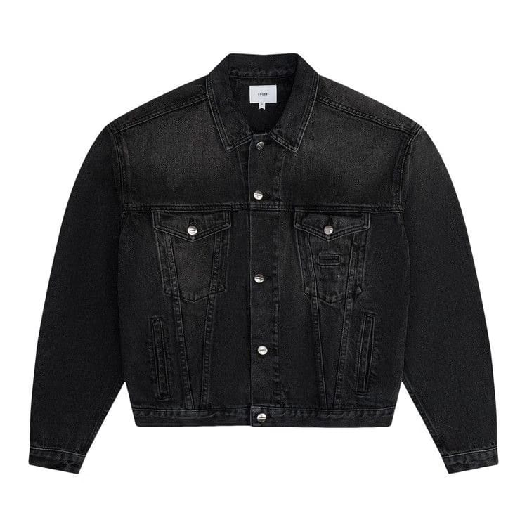 Rhude Oversized Denim Trucker Black