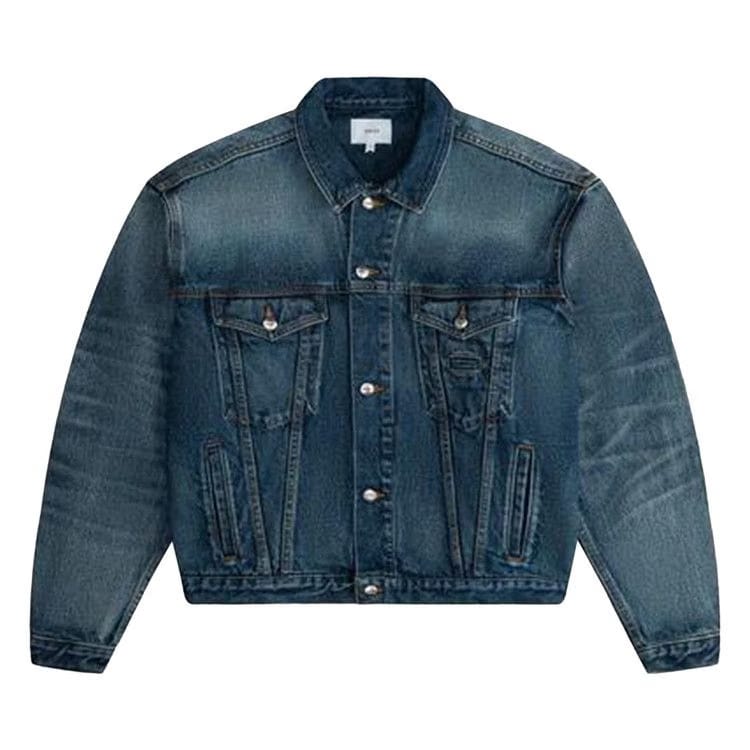 Rhude Oversized Denim Trucker Light Indigo