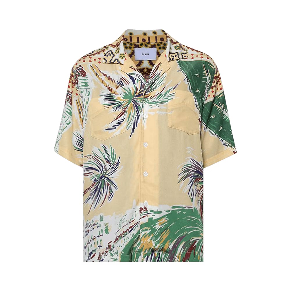 Rhude Palmina Silk Shirt Multicolor