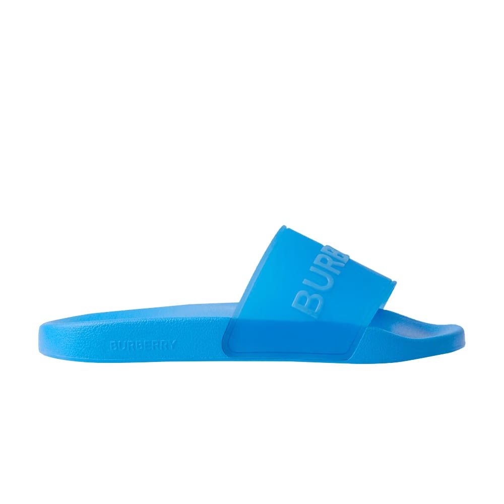 Burberry Wmns Logo Detail Slide 'Vivid Blue'
