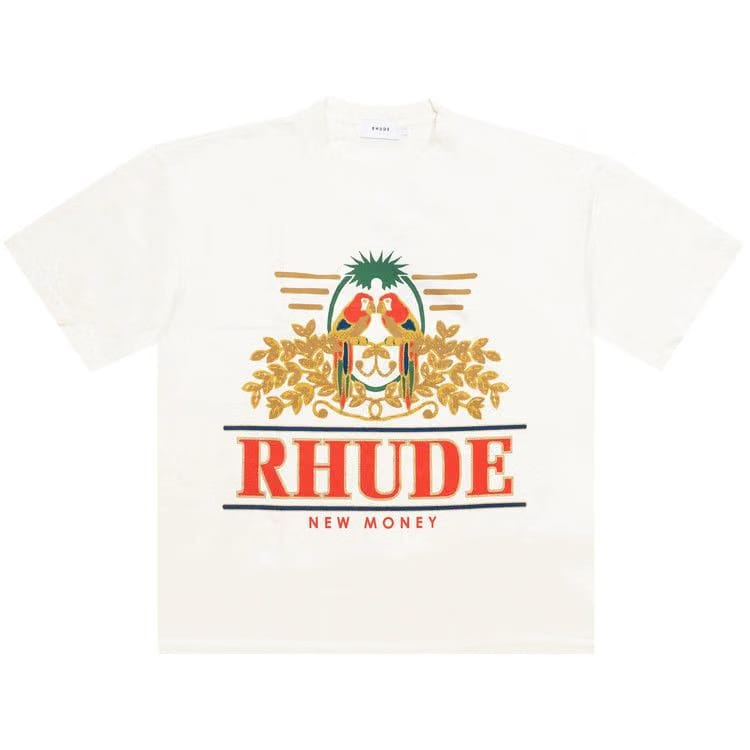 Rhude Parakeet T-Shirt Vintage White
