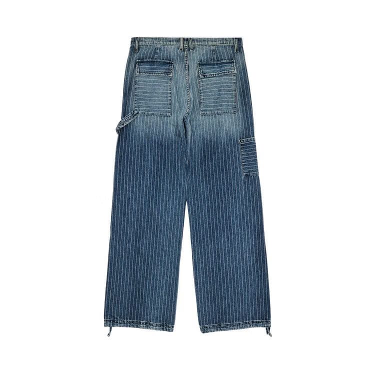 Rhude Pinstripe Jeans Indigo