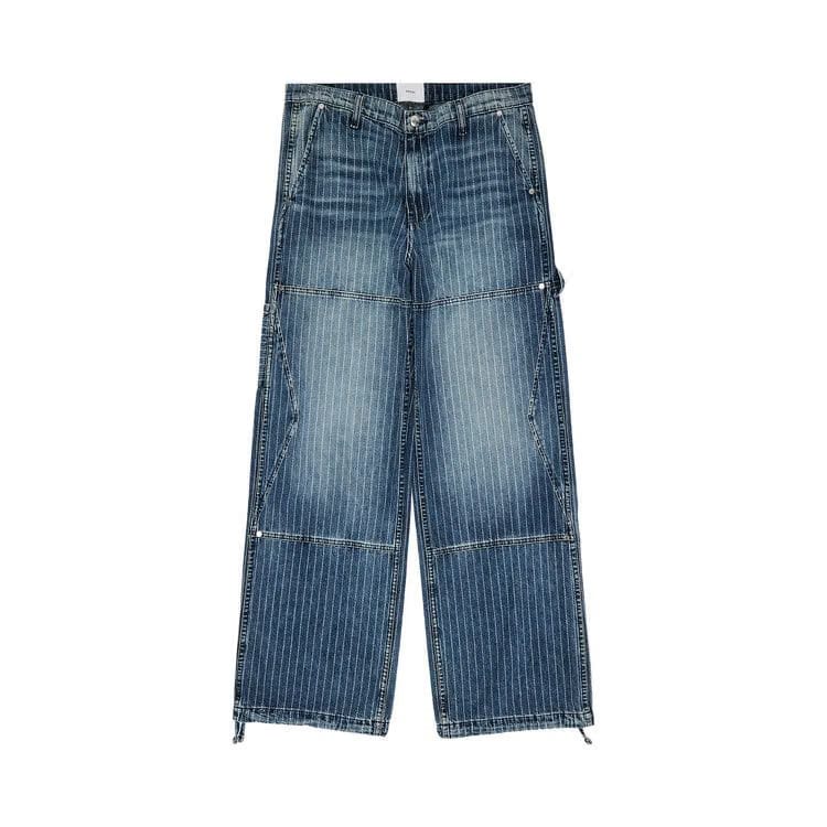 Rhude Pinstripe Jeans Indigo