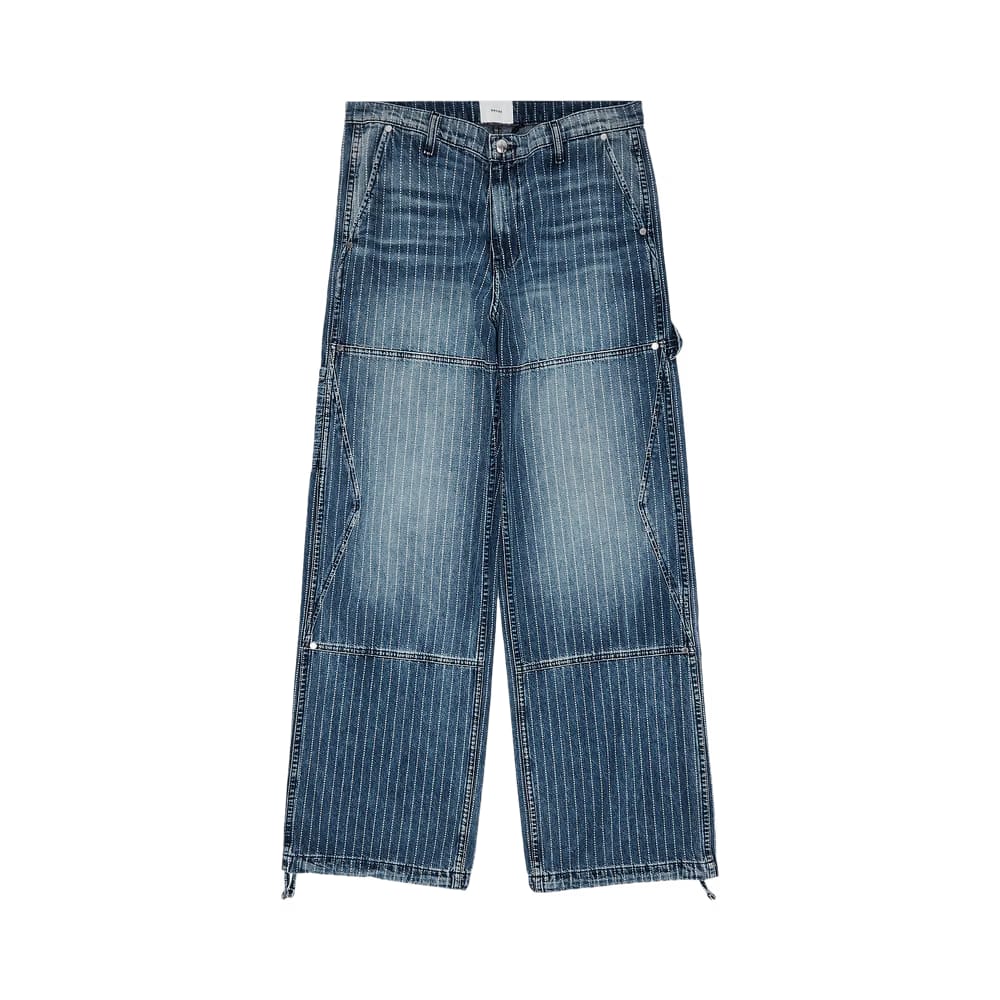 Rhude Pinstripe Jeans Indigo