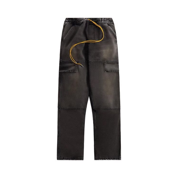 Rhude Plateau Cargo Denim Black