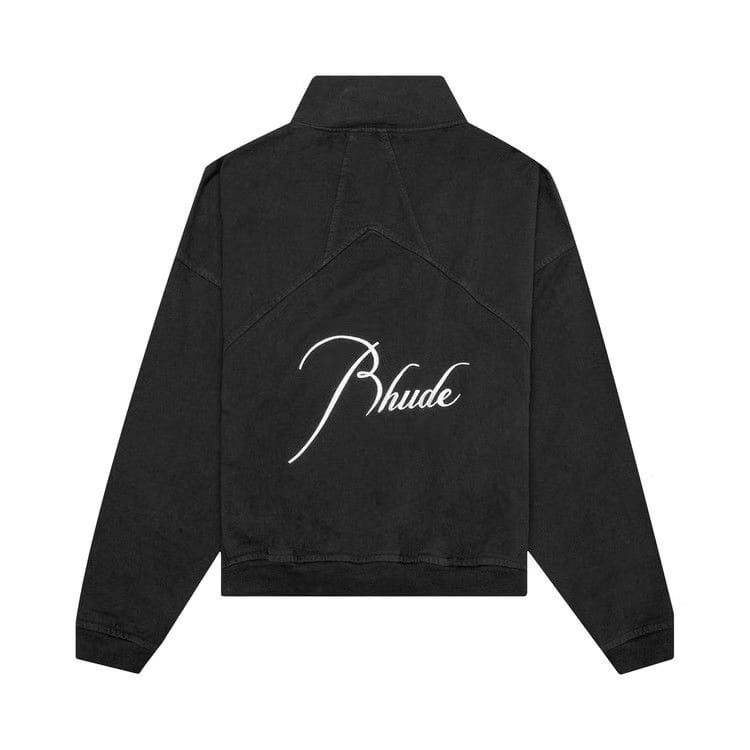 Rhude Quarter Zip Vintage Black
