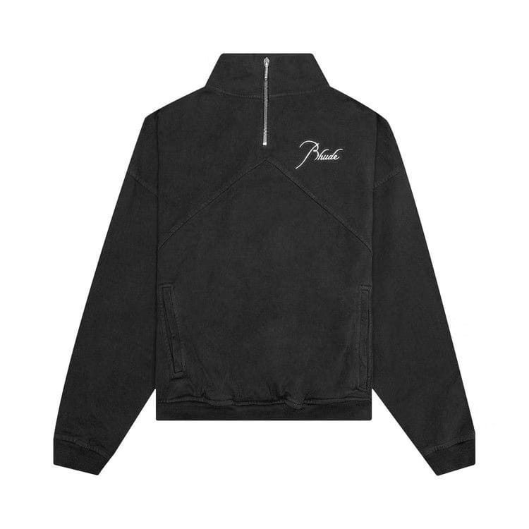 Rhude Quarter Zip Vintage Black