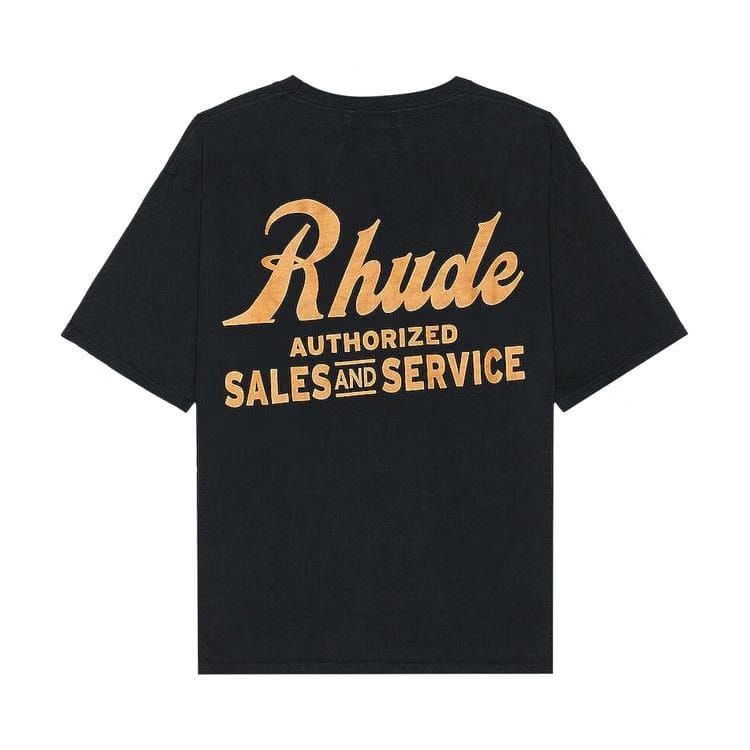 Rhude Rallye T-Shirt Vintage Black
