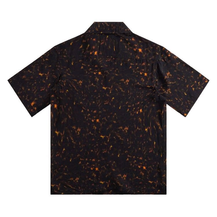 Rhude Rayon Tortoise Shirt Black/Multicolor