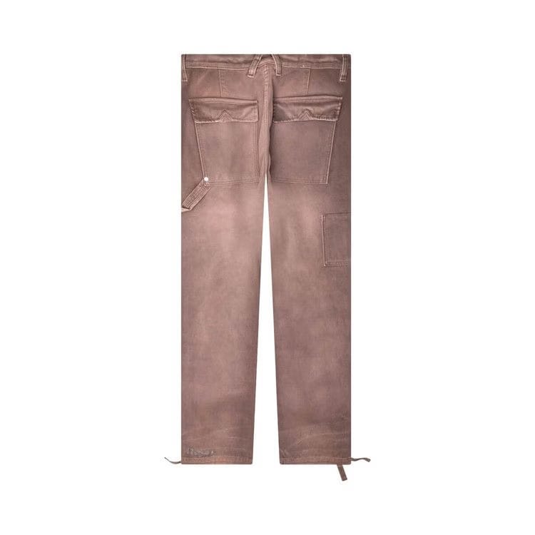 Rhude Reza Denim Double Knee Pant Espresso