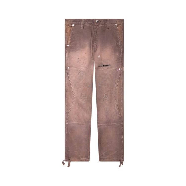 Rhude Reza Denim Double Knee Pant Espresso