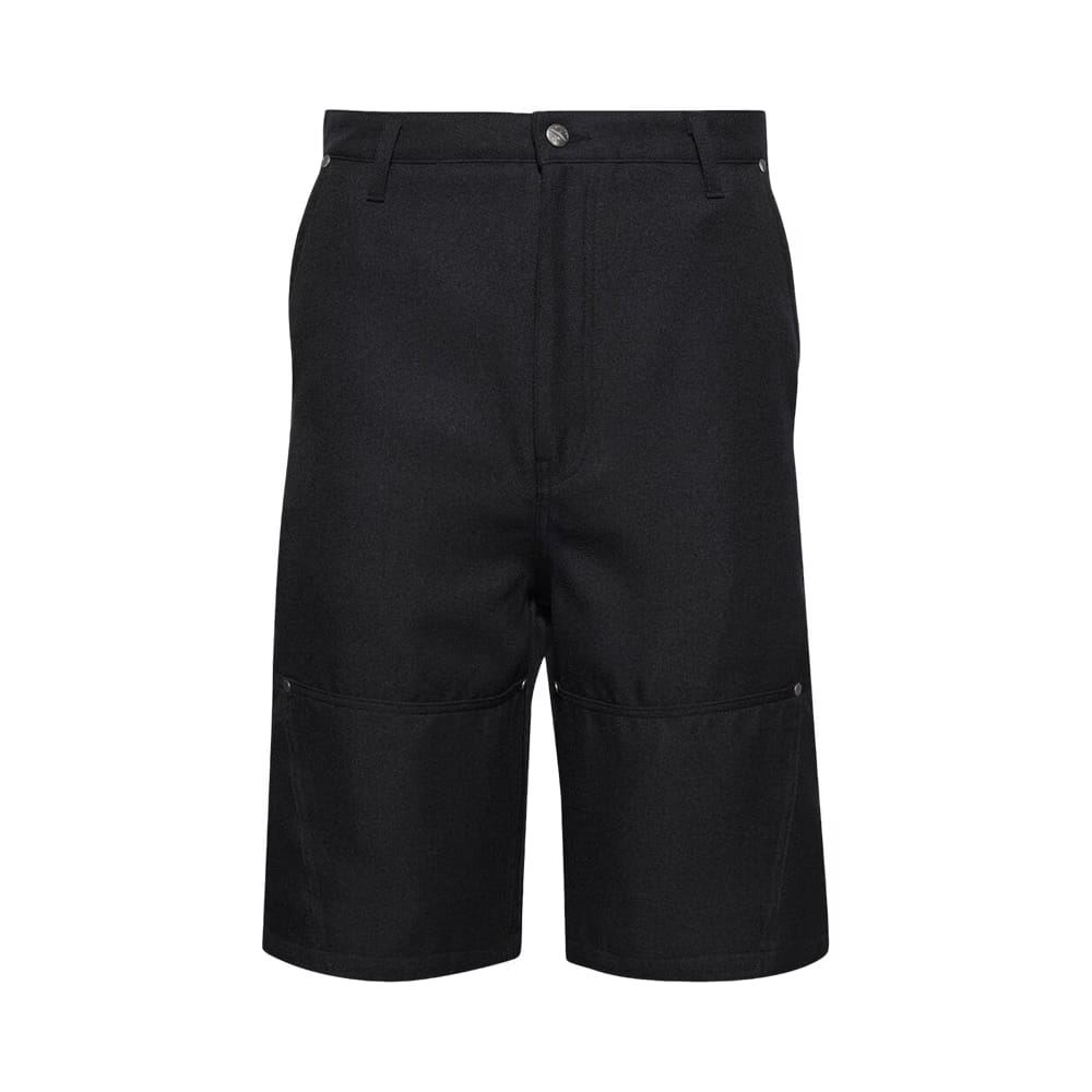 Rhude Reza Double Knee Baggy Shorts Black