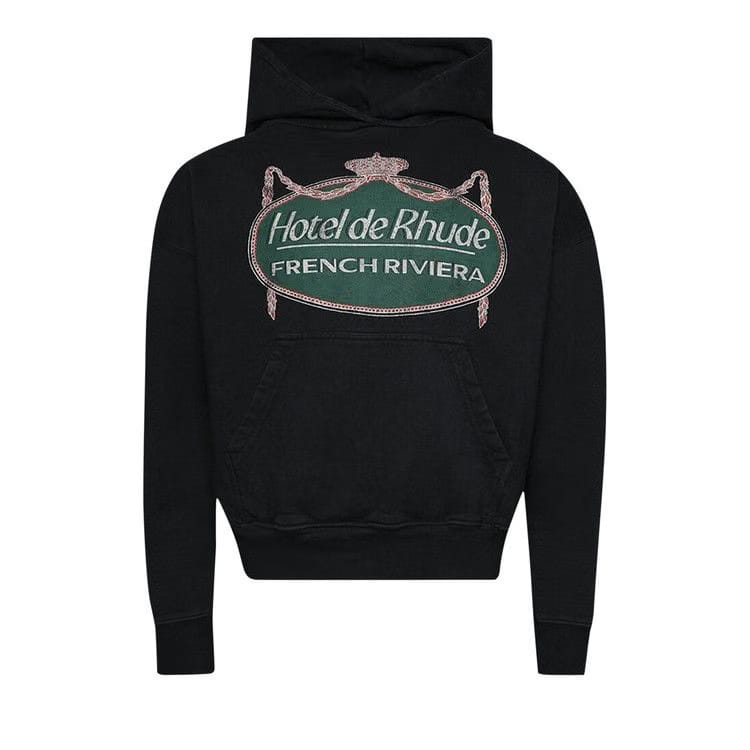 Rhude Riviera Hoodie Vintage Black