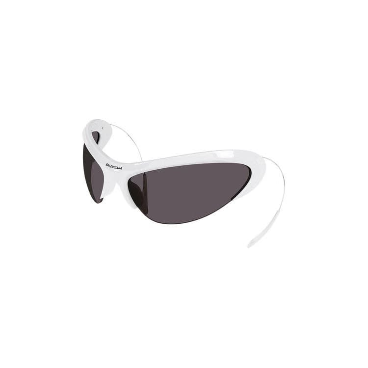 Balenciaga Cat Eye Sunglasses White/Silver/Grey