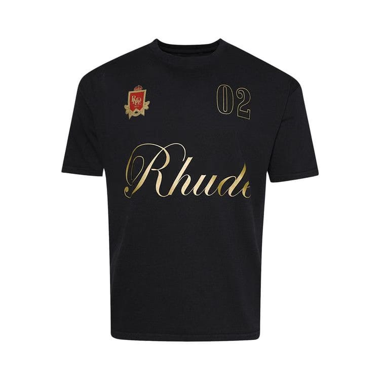 Rhude Script T-Shirt Vintage Black
