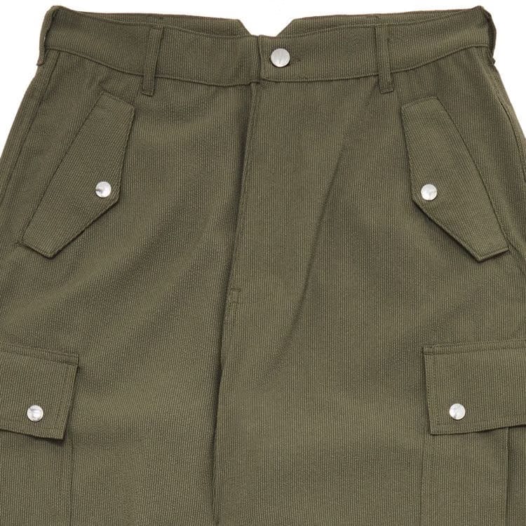 Rhude Seersucker Parachute Pant Olive