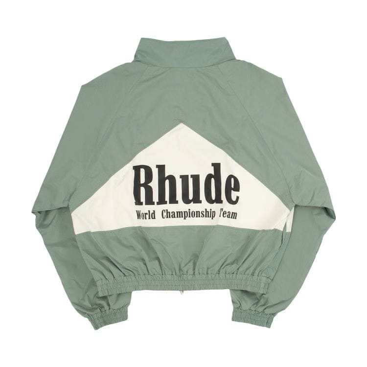 Rhude Senna Flight Jacket Ivory/Sage