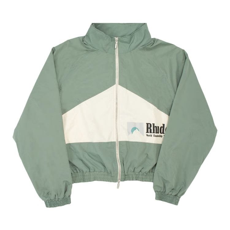 Rhude Senna Flight Jacket Ivory/Sage