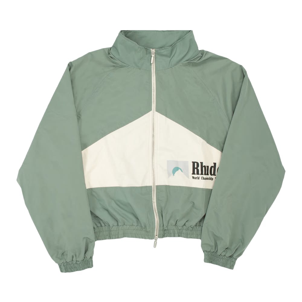 Rhude Senna Flight Jacket Ivory/Sage
