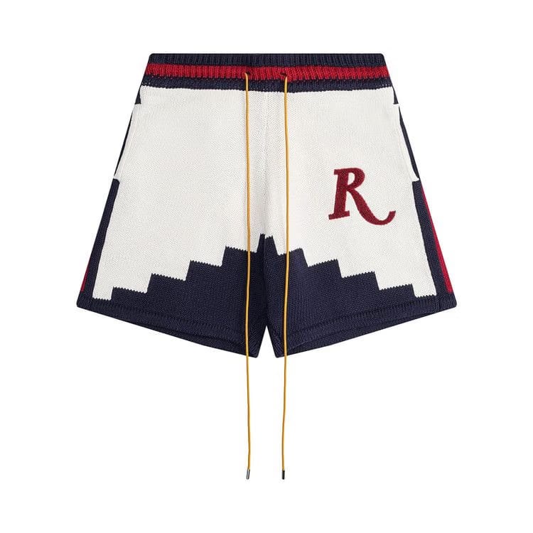 Rhude St. Croix Knit Shorts Cream