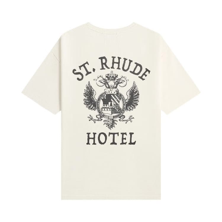 Rhude St. Rhude Seal T-Shirt Vintage White