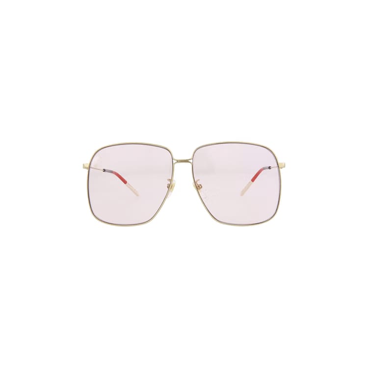 Gucci Gradient Oversized Sunglasses Gold/Pink
