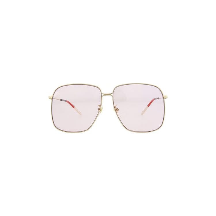 Gucci Gradient Oversized Sunglasses Gold/Pink