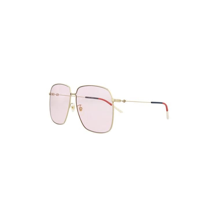 Gucci Gradient Oversized Sunglasses Gold/Pink