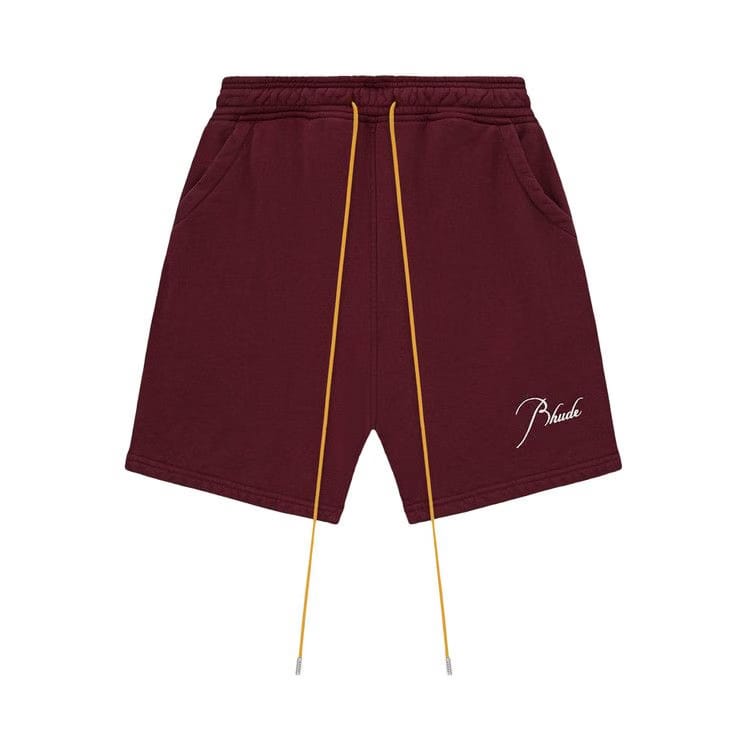 Rhude Sweatshort Burgundy