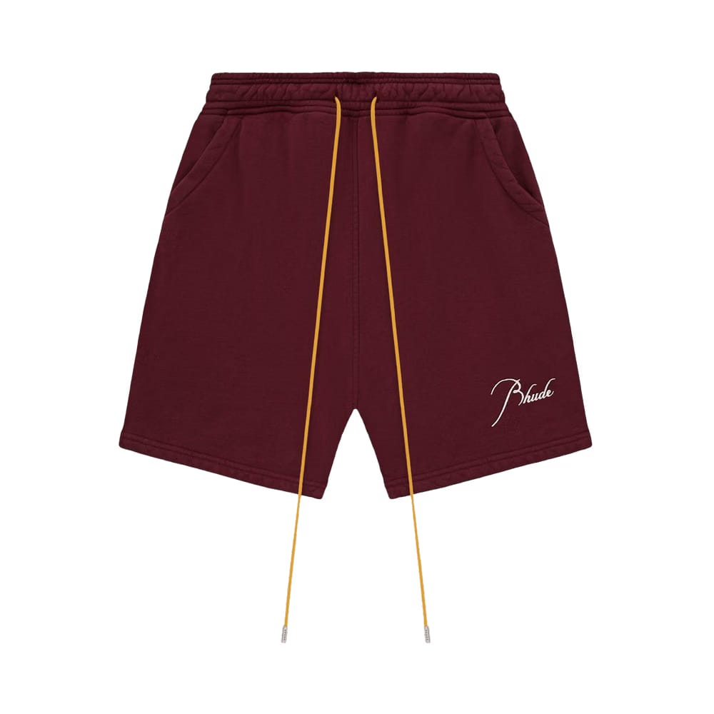 Rhude Sweatshort Burgundy