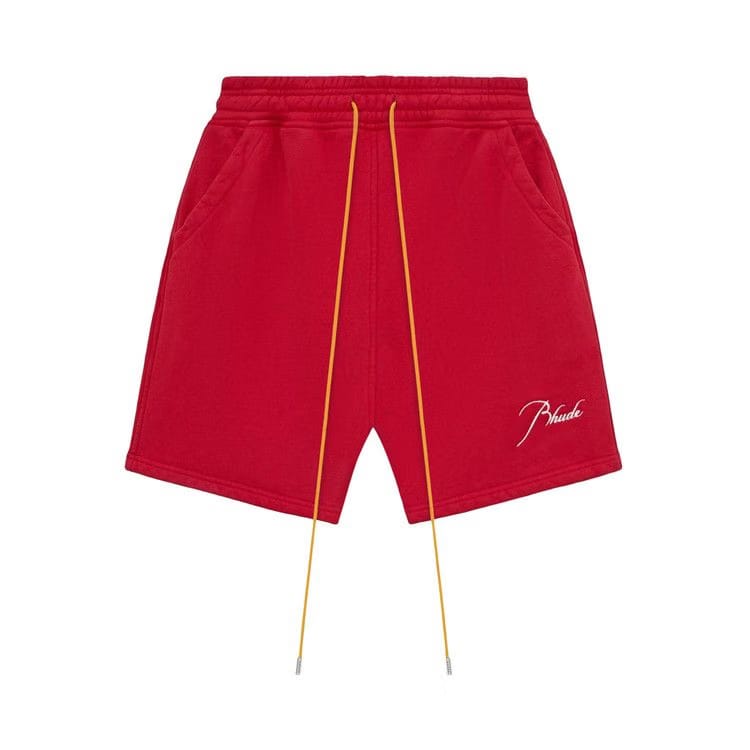 Rhude Sweatshort Red