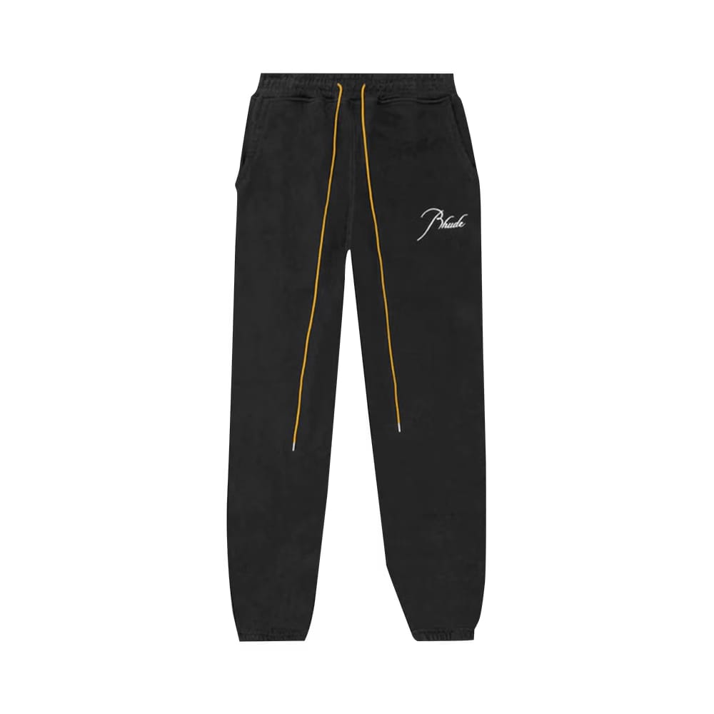Rhude Terry Sweatpant Vintage Black