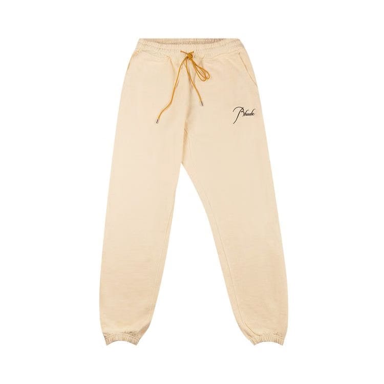 Rhude Terry Sweatpant Vintage White