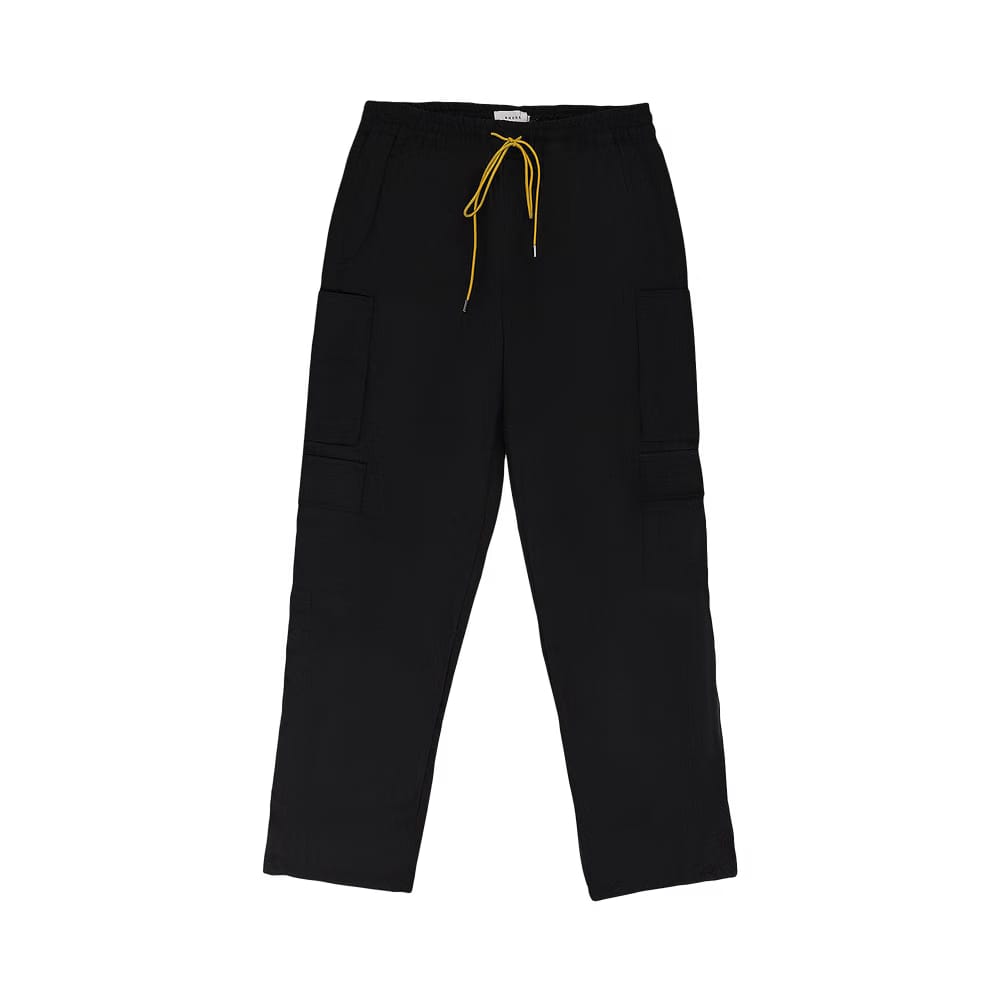 Rhude Twill Cargo Pants Black