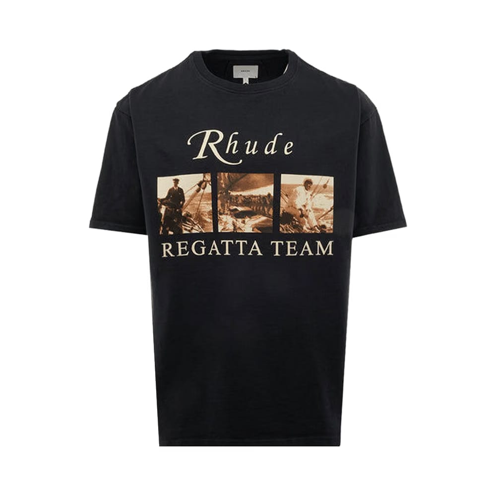 Rhude USVI Regatta Tour Long-Sleeve T-Shirt Black
