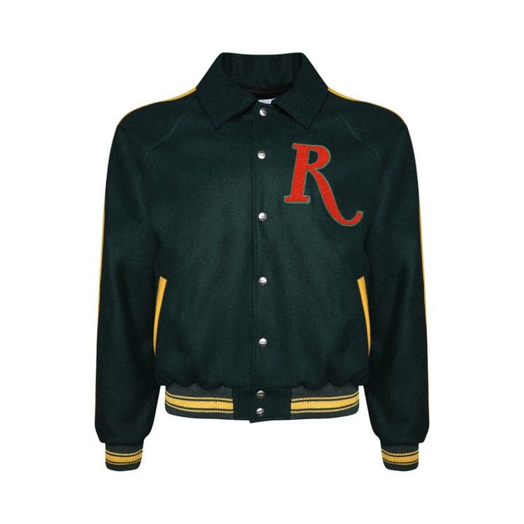 Rhude Varsity Jacket Green
