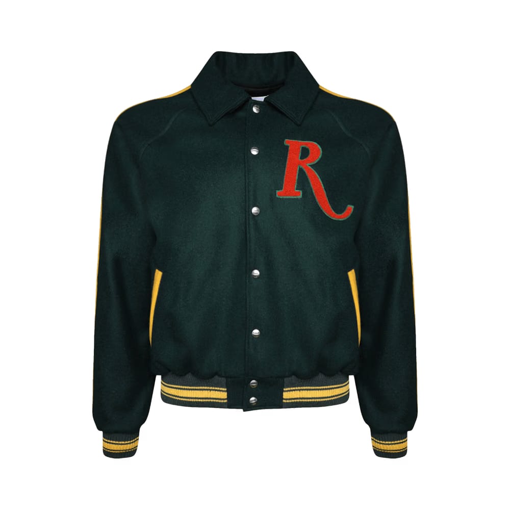 Rhude Varsity Jacket Green
