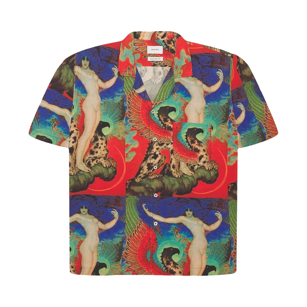 Rhude Vice Shirt Red