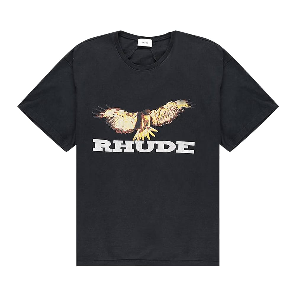 Rhude Vintage Eagle T-Shirt Black