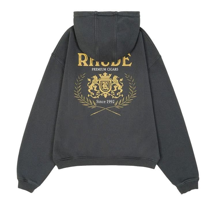 Rhude Woodland Hills Ski Hoodie Vintage Black