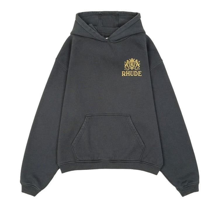 Rhude Woodland Hills Ski Hoodie Vintage Black