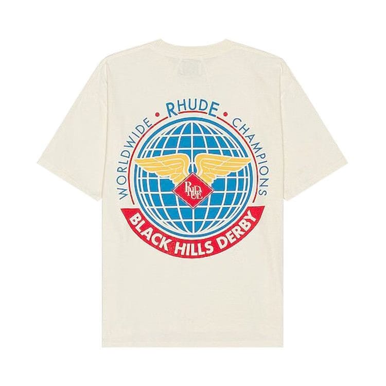 Rhude Worldwide T-Shirt Vintage White