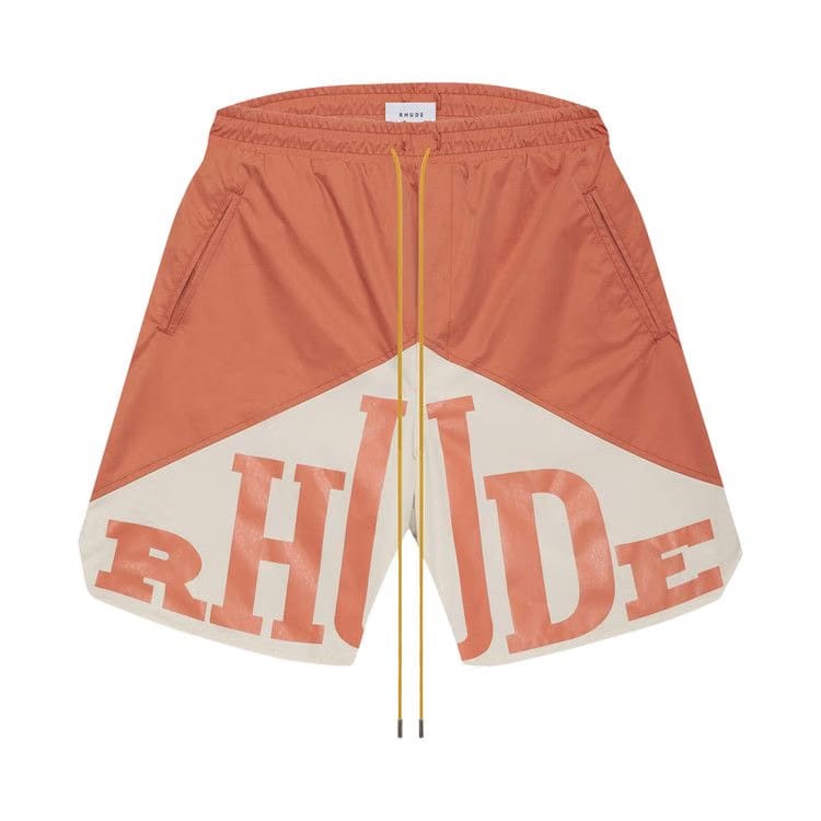 Rhude Yachting Shorts Clementine/Creme